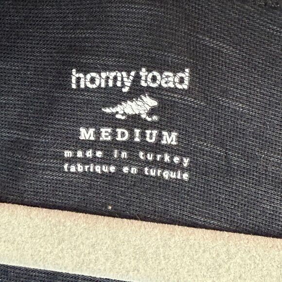 Horny Toad Mini Dress Women's Medium Gray Space-Dye Organic Cotton Blend Basic - Picture 5 of 9